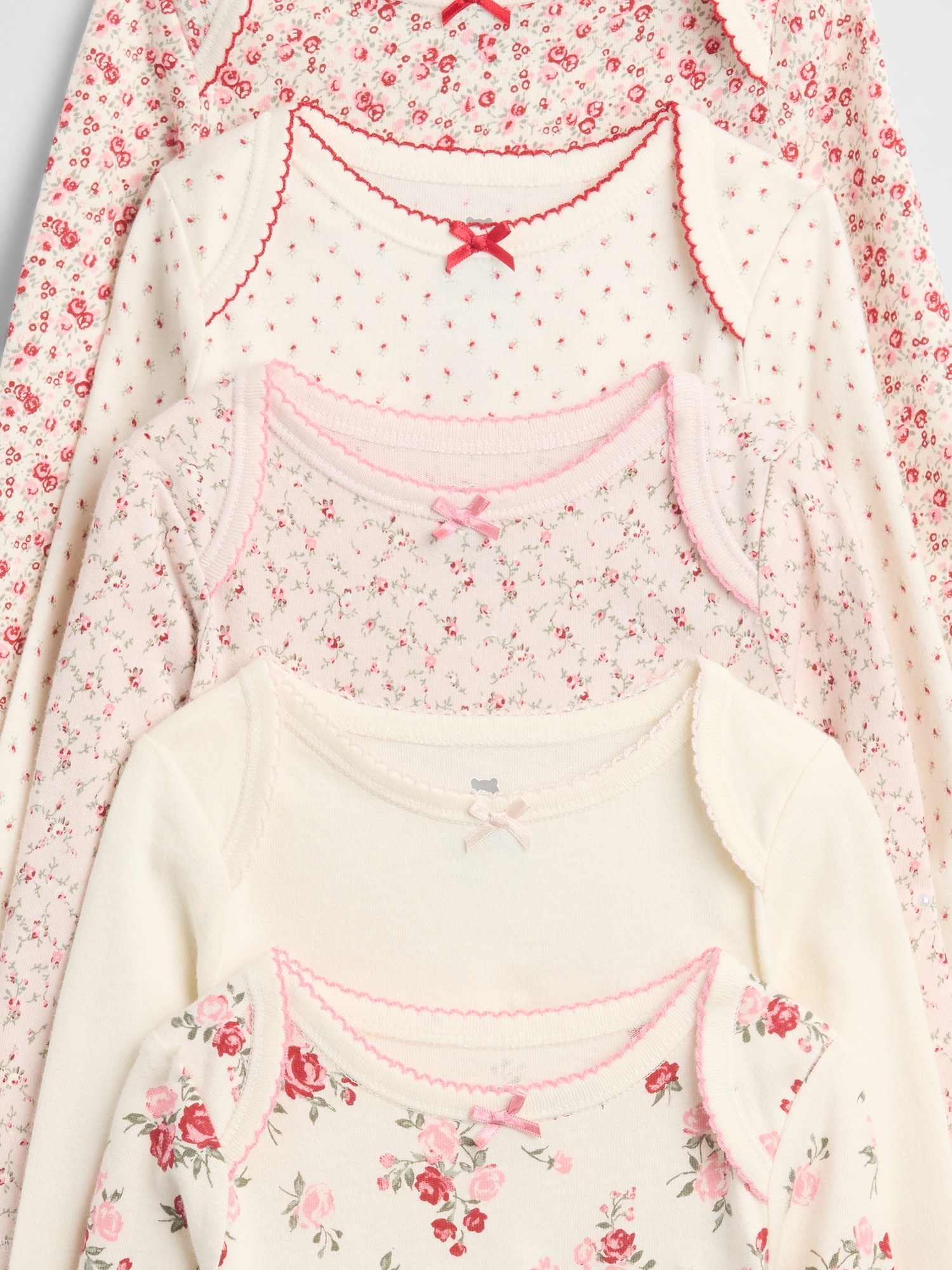 Baby First Favorite Organic Cotton Bodysuit (5-Pack)