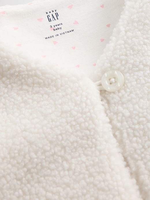 Image number 3 showing, Baby & Toddler Sherpa Vest