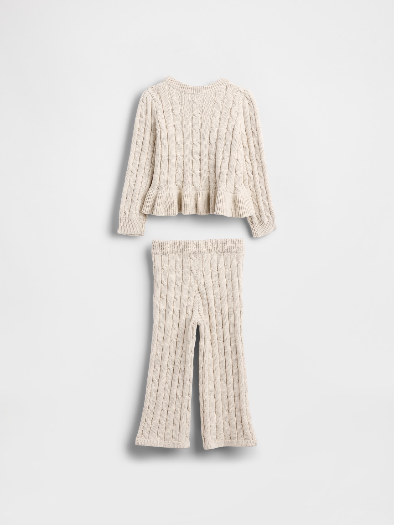 Baby & Toddler Cable-Knit Sweater Set