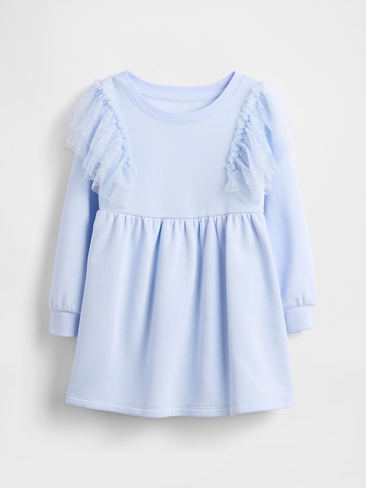 Image number 2 showing, Baby & Toddler Tulle Sweatshirt Dress