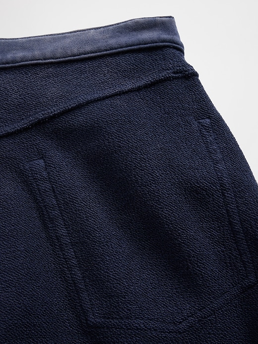 Image number 5 showing, Heavyweight French Terry Wide-Leg Sweatpant Jeans