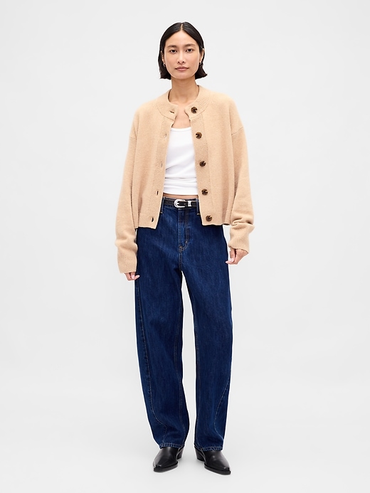 Image number 2 showing, CashSoft Oversized Chunky Cardigan