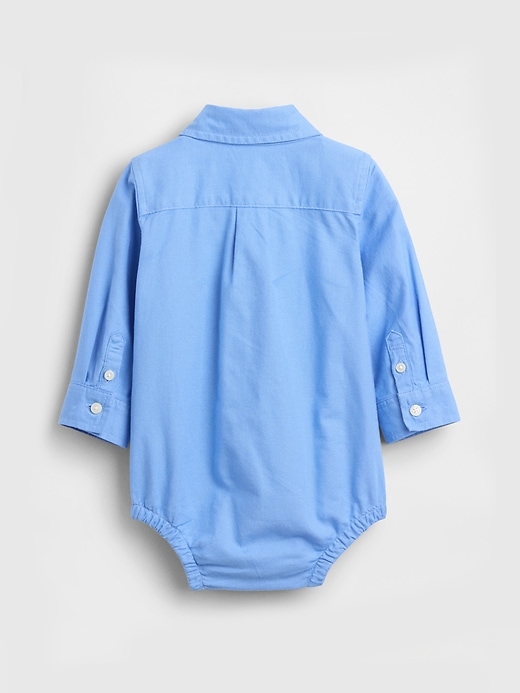 Image number 2 showing, Baby Oxford Bodysuit