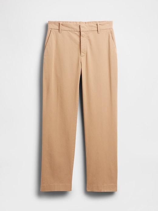 Image number 7 showing, Mid Rise Straight Khakis
