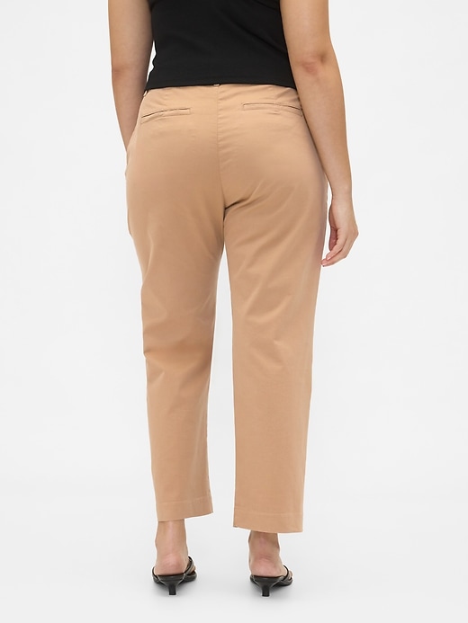 Image number 6 showing, Mid Rise Straight Khakis