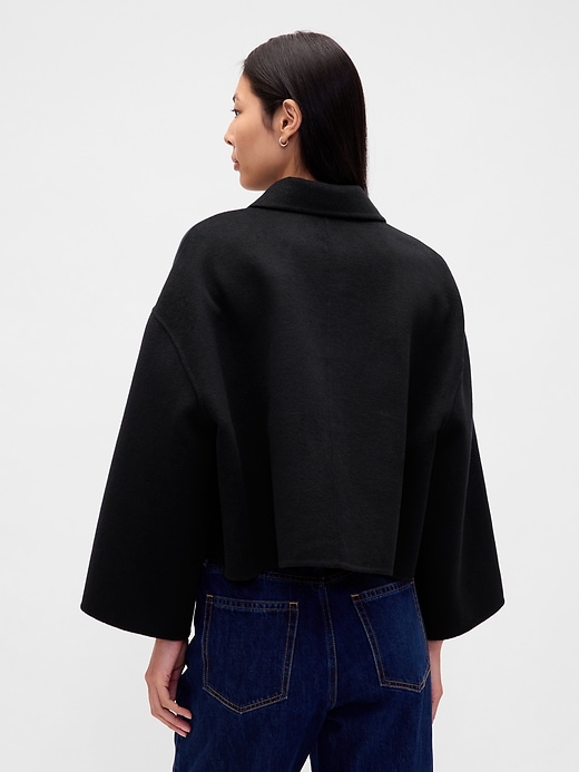Image number 3 showing, Wool-Blend Swing Jacket