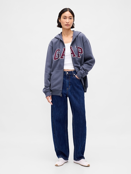 Image number 6 showing, VintageSoft Arch Logo Full-Zip Hoodie
