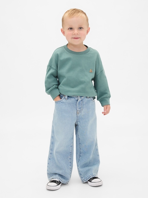 Image number 1 showing, Baby & Toddler Extra Baggy Jeans