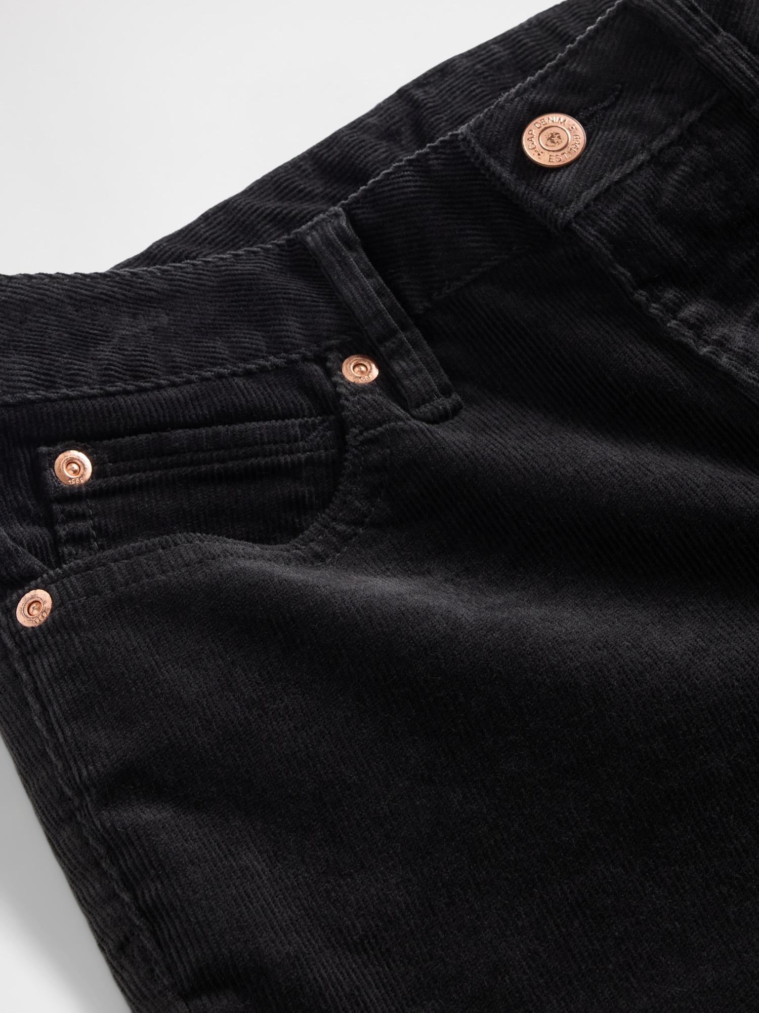 Low Rise Corduroy Long & Lean Pants