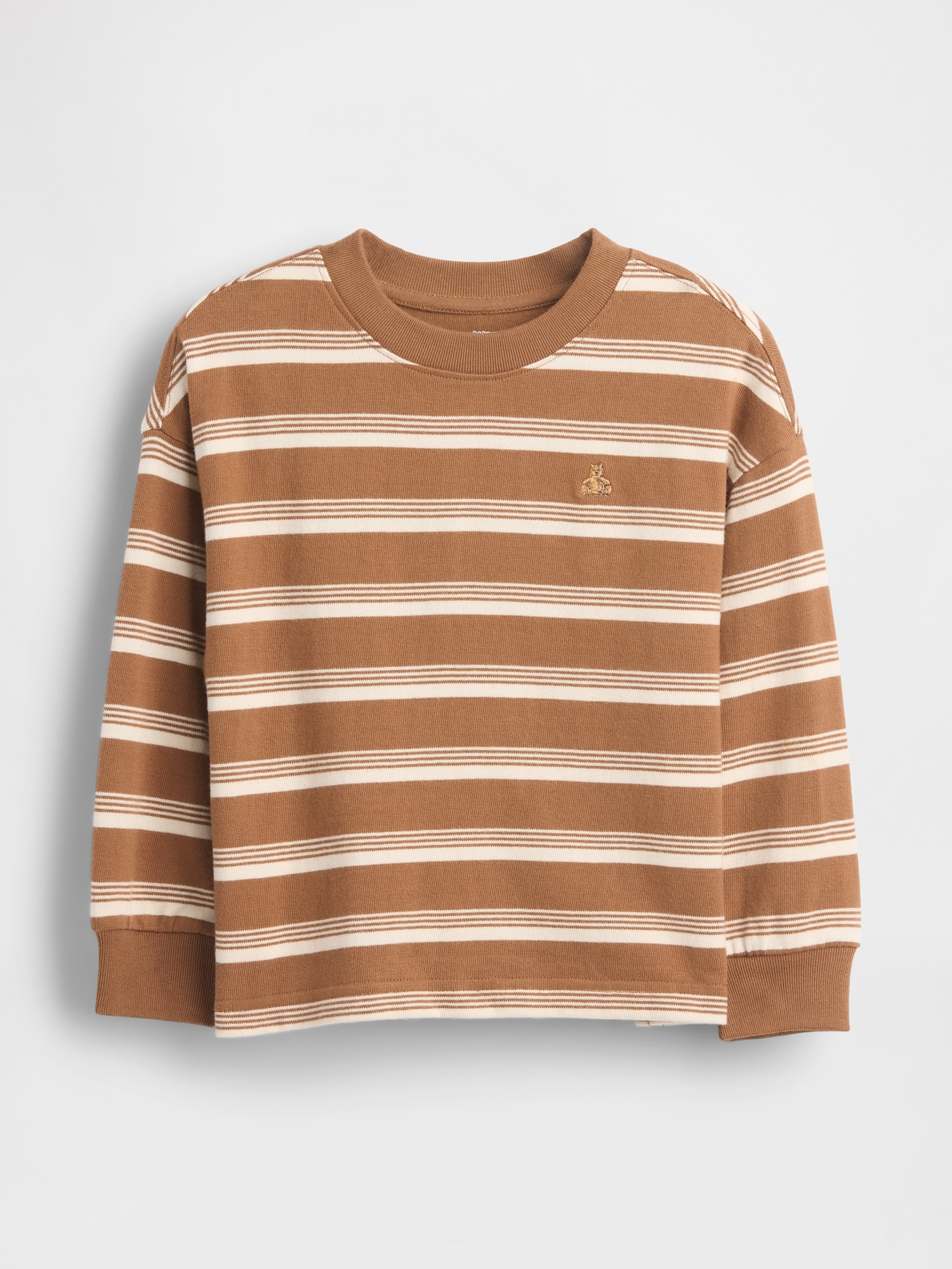 Gap Baby & Toddler Heavyweight T-shirt In Brown