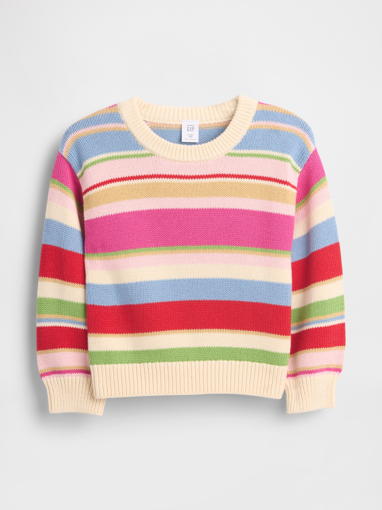 Gap Baby & Toddler Crewneck Sweater In Multi