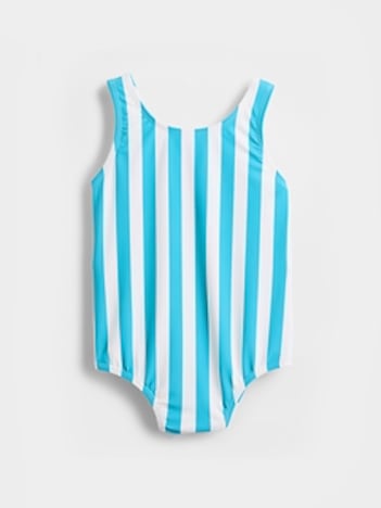 Baby & Toddler Bow-Back One-Piece Swimsuit