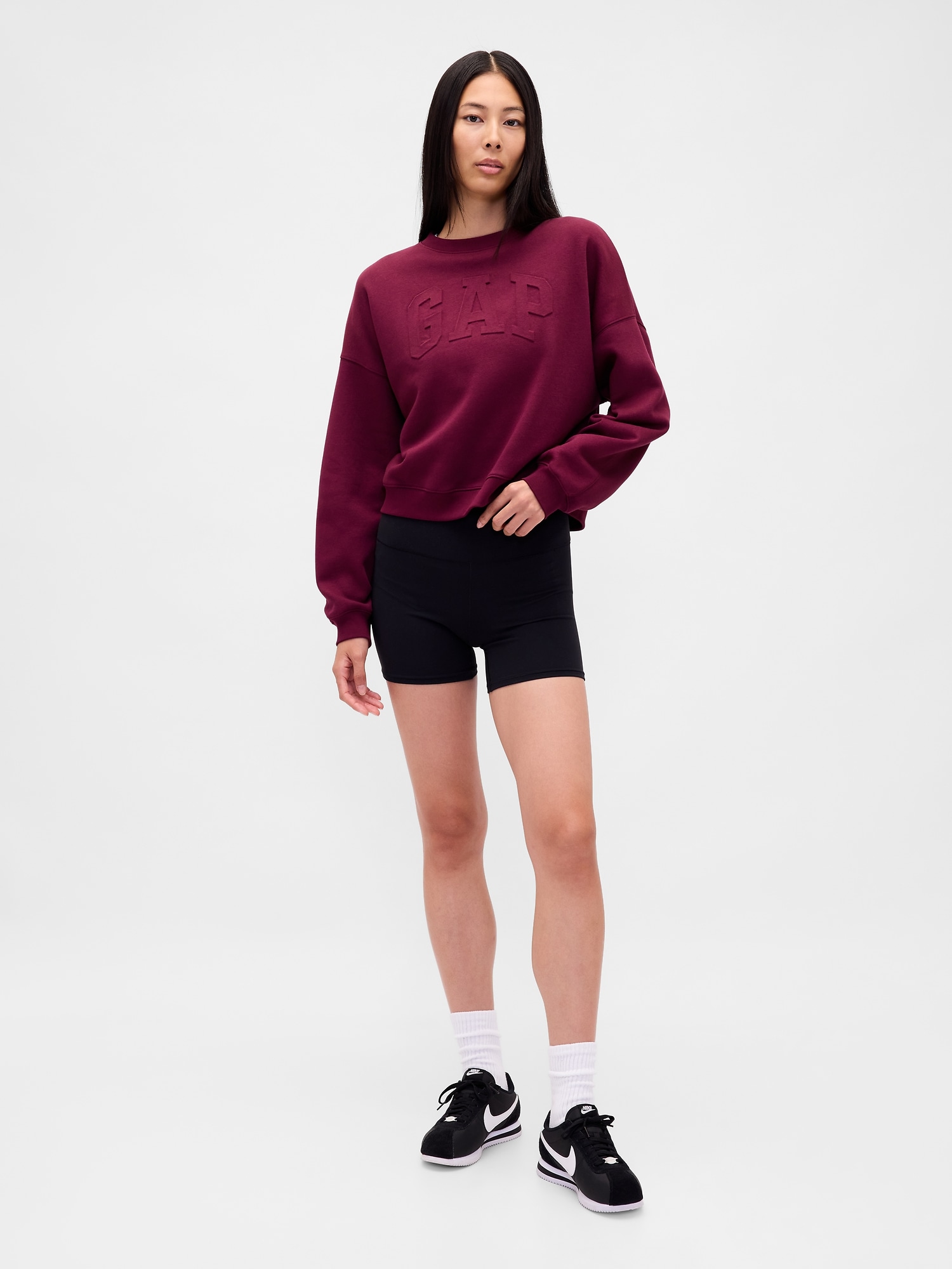 VintageSoft Logo Wedge Sweatshirt
