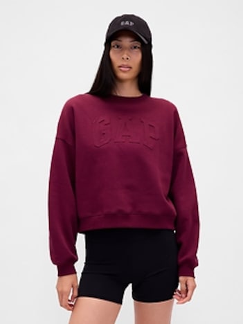 VintageSoft Logo Wedge Sweatshirt