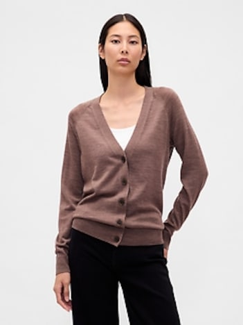 Merino Boyfriend Cardigan