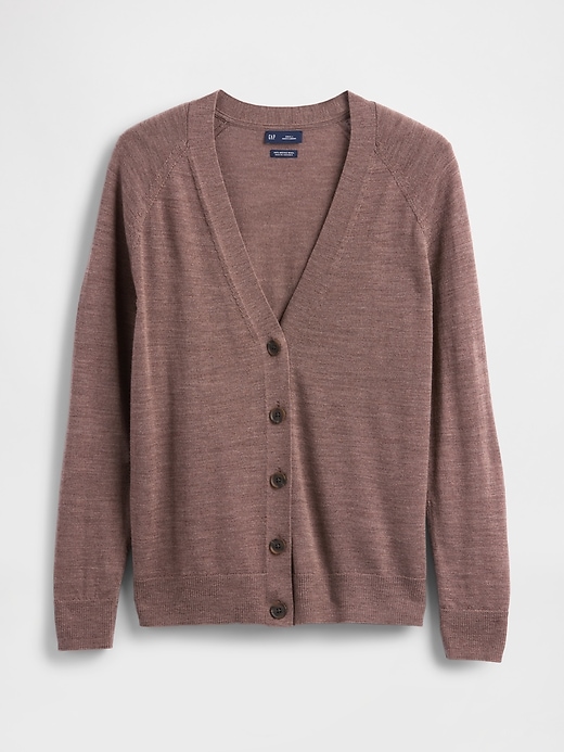 Image number 5 showing, Merino Boyfriend Cardigan