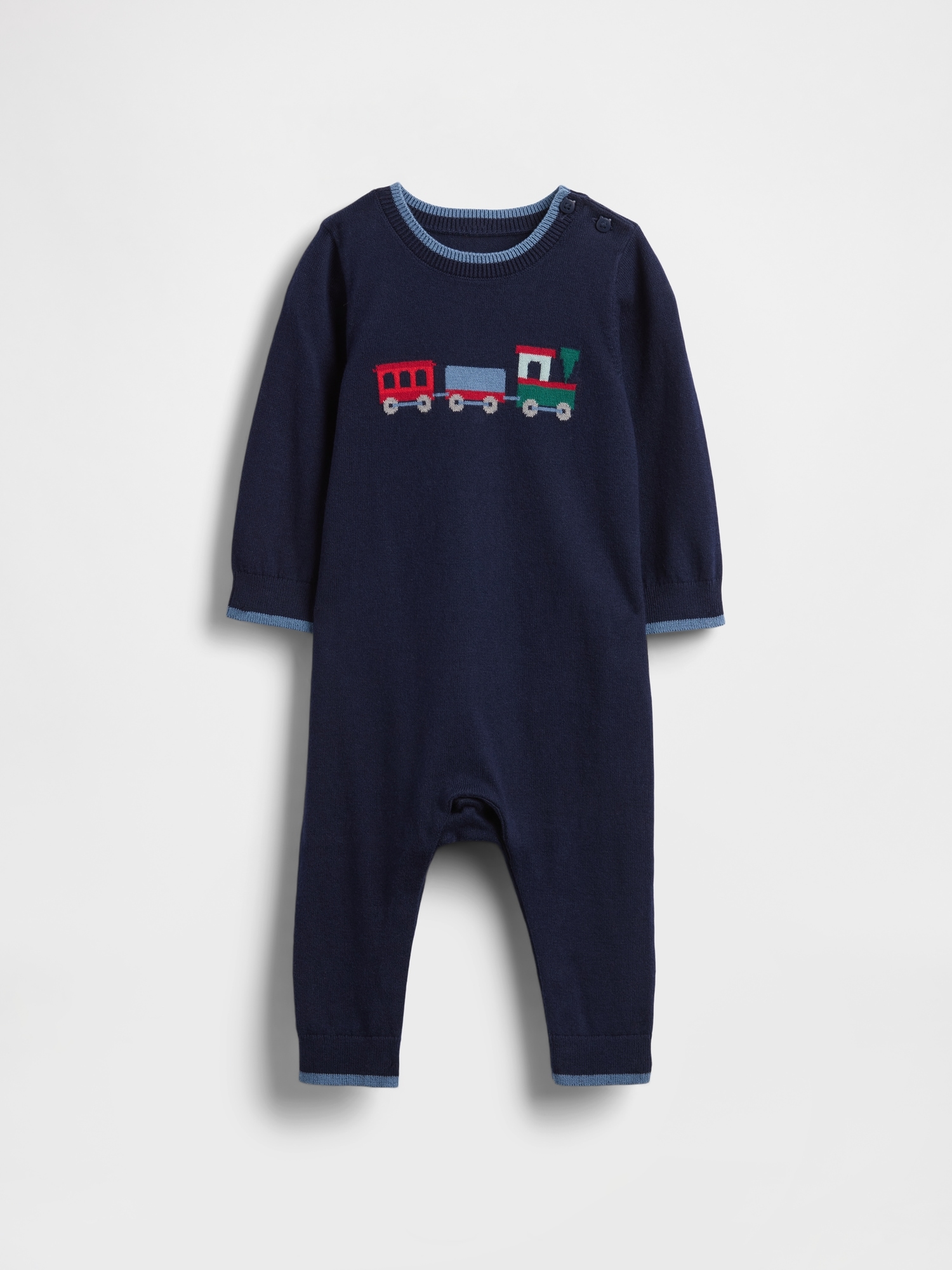 Gap Baby Graphic Sweater One-piece In Blue