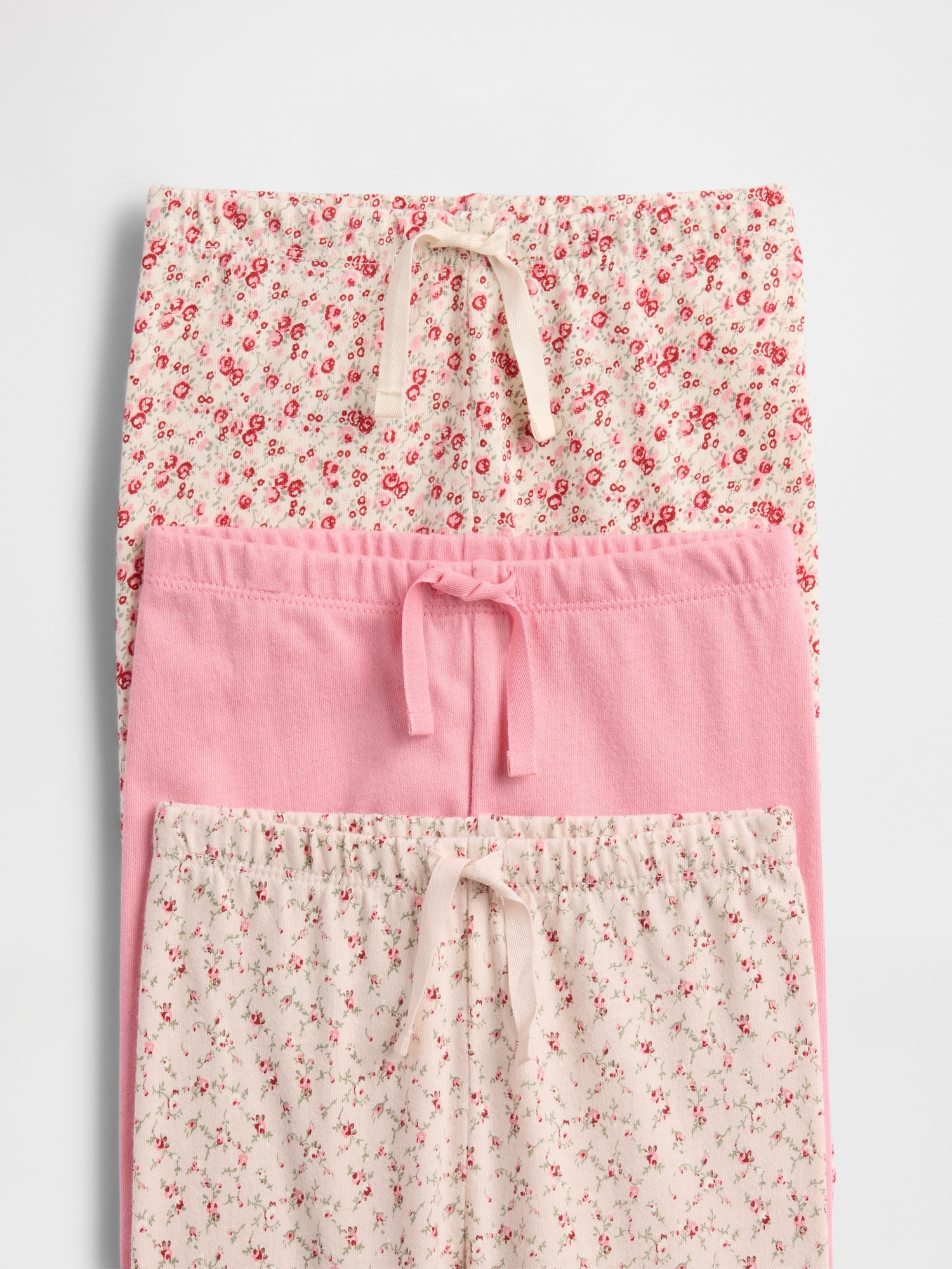 Baby First Favorites Organic Cotton Pull-On Pants (3-Pack