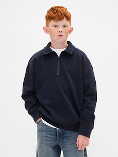 Kids VintageSoft Quarter-Zip Pullover