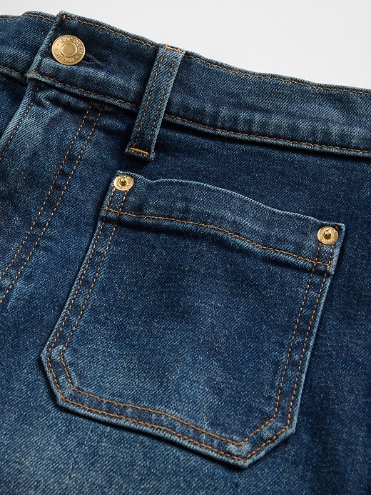 Image number 6 showing, High Rise Stride Wide-Leg Jeans
