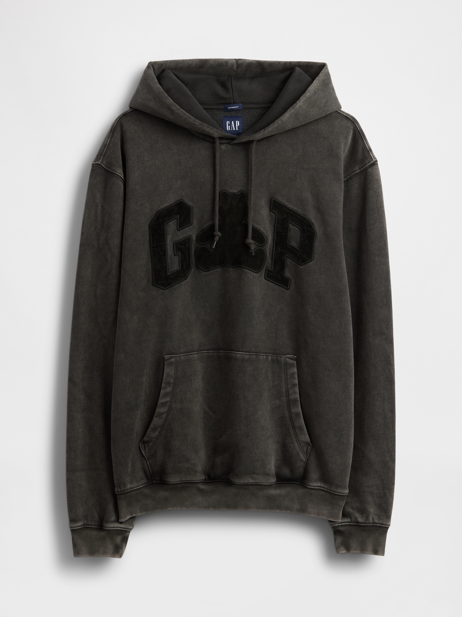 VintageSoft Brannan Bear Logo Hoodie