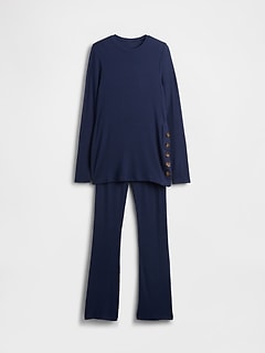 Maternity Modal Rib PJ Set