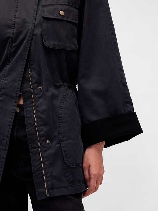 Image number 4 showing, Waxed Barn Jacket