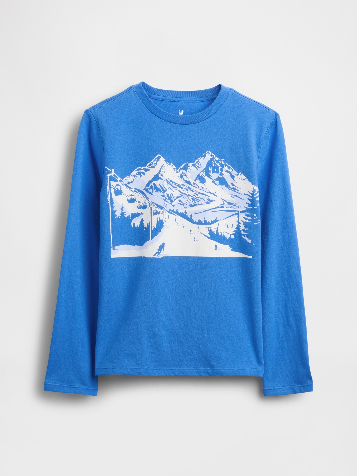 Kids Graphic T-Shirt - Supersonic Blue