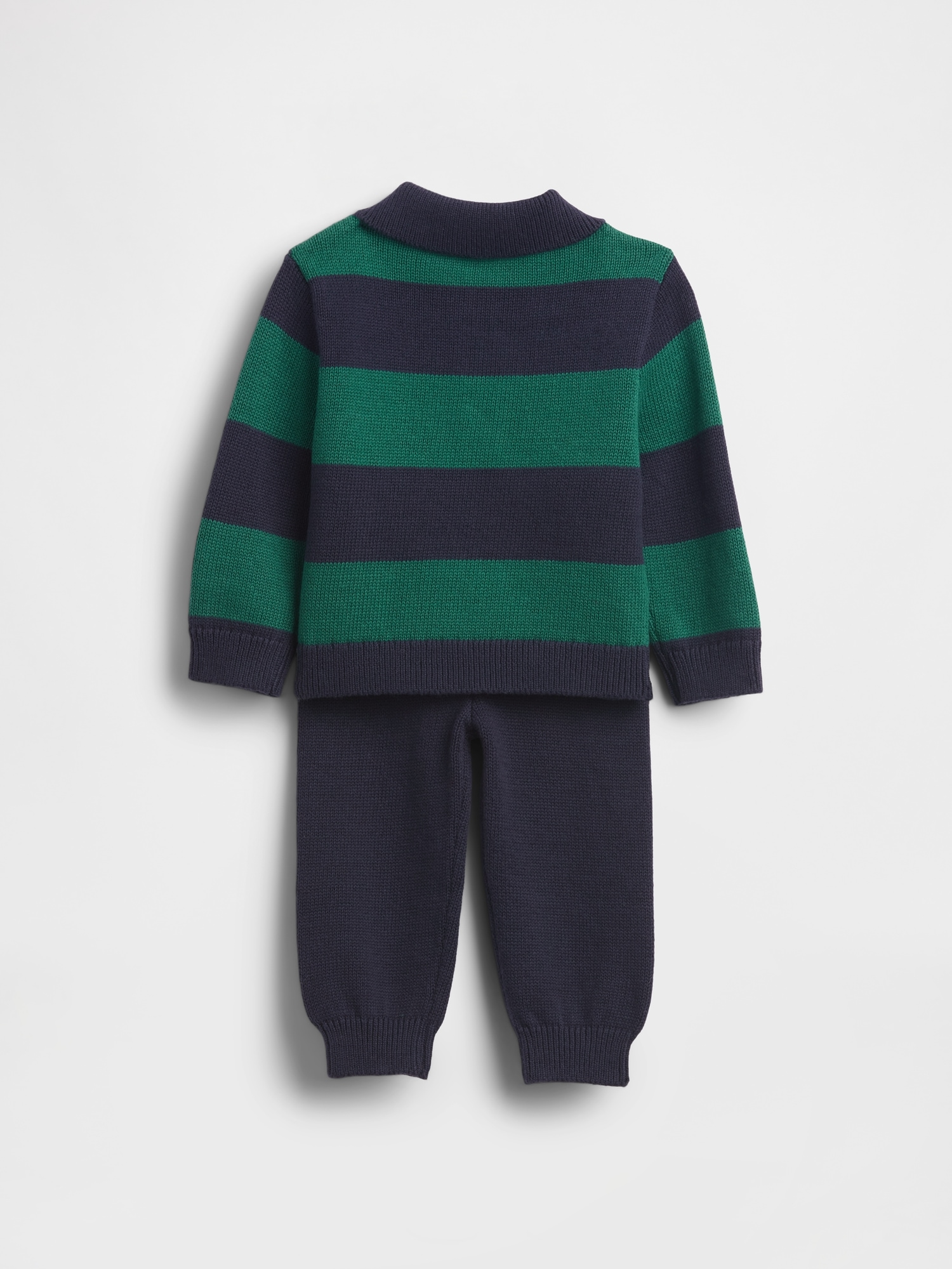 Baby Polo Sweater Outfit Set