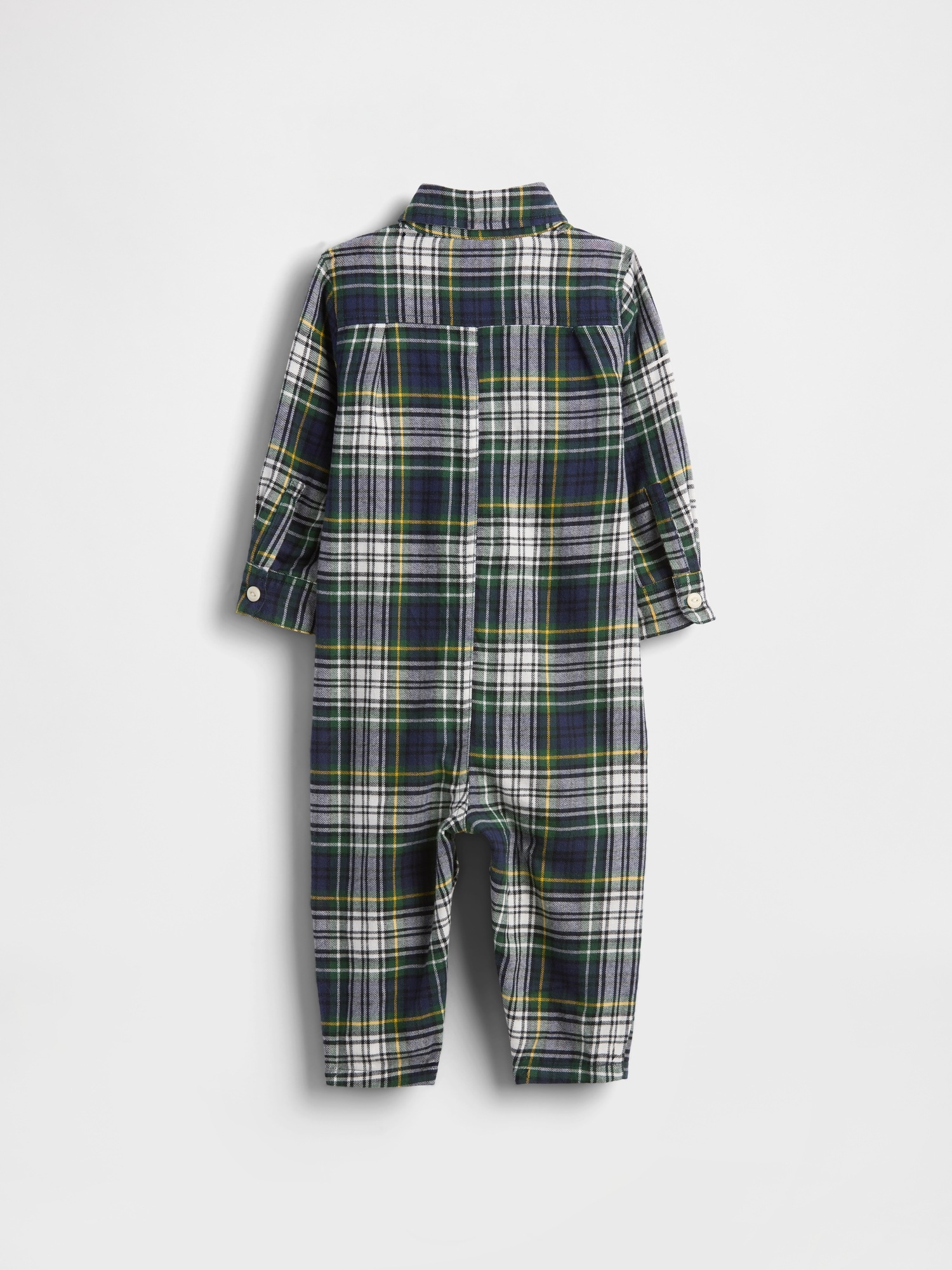 Детский фланелевый комбинезон Gap Baby Flannel Bear — фото 2