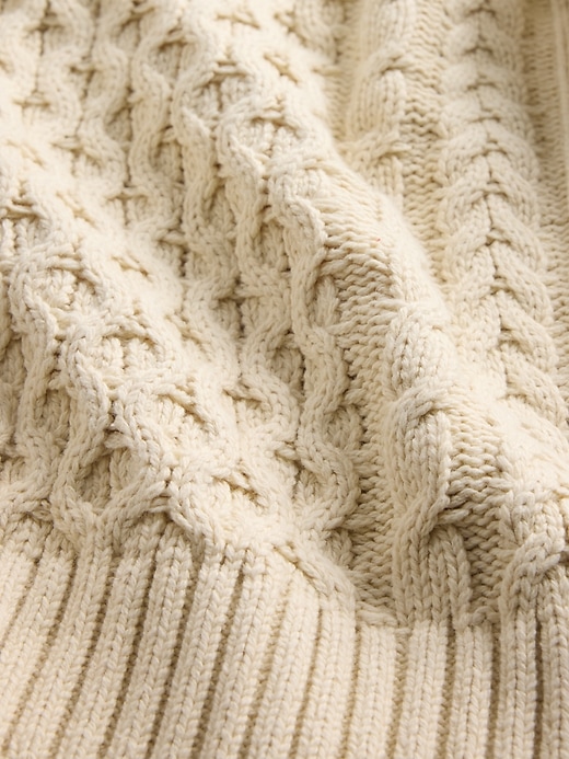 Image number 4 showing, Relaxed Cable-Knit Sweater