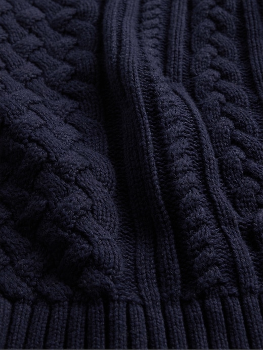 Image number 4 showing, Relaxed Cable-Knit Sweater