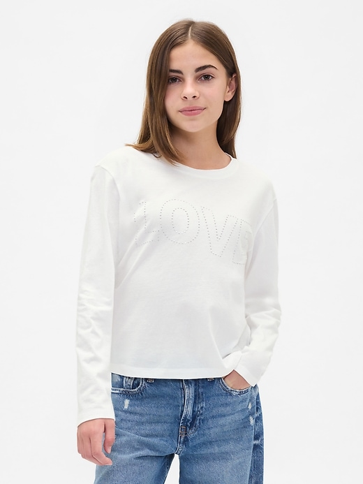 Image number 1 showing, Kids Relaxed Graphic T-Shirt