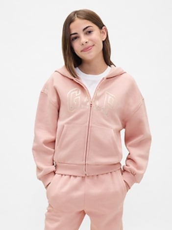 Kids VintageSoft Gap Arch Logo Hoodie