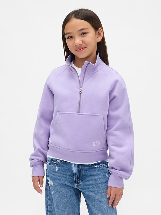 Image number 1 showing, Kids VintageSoft Half-Zip Pullover