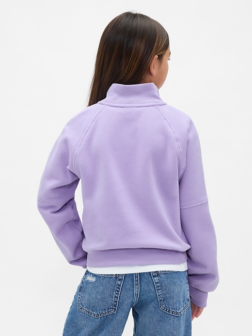 Image number 3 showing, Kids VintageSoft Half-Zip Pullover