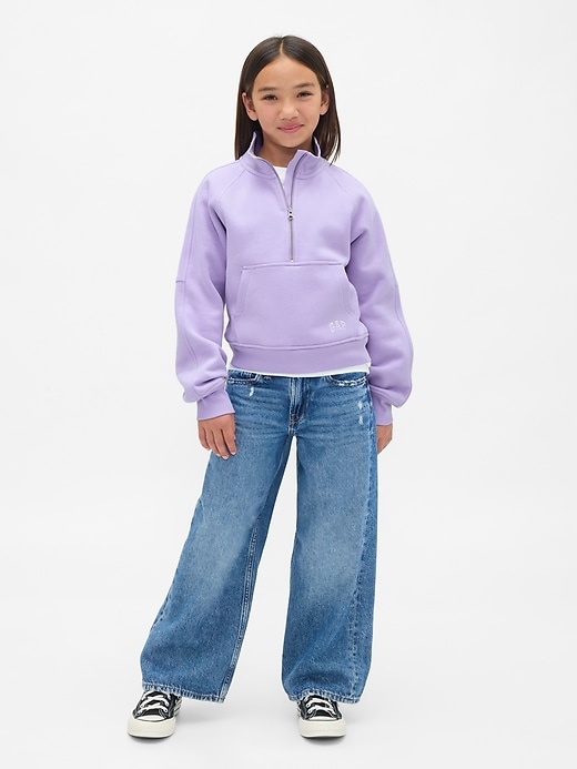Image number 4 showing, Kids VintageSoft Half-Zip Pullover