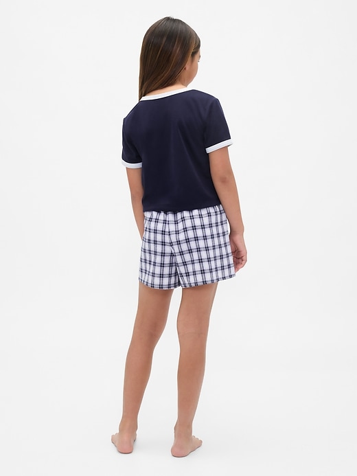 Kids Recycled PJ Short Set