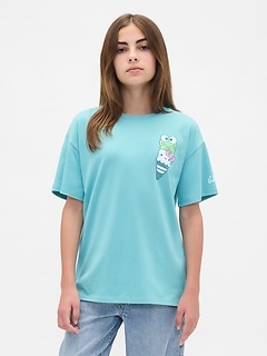 Kids Oversized Graphic T-Shirt