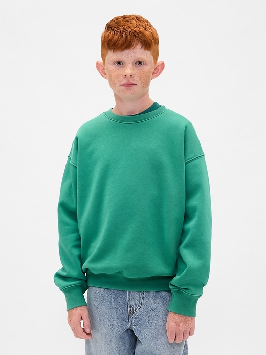 Image number 2 showing, Kids VintageSoft Relaxed Sweatshirt