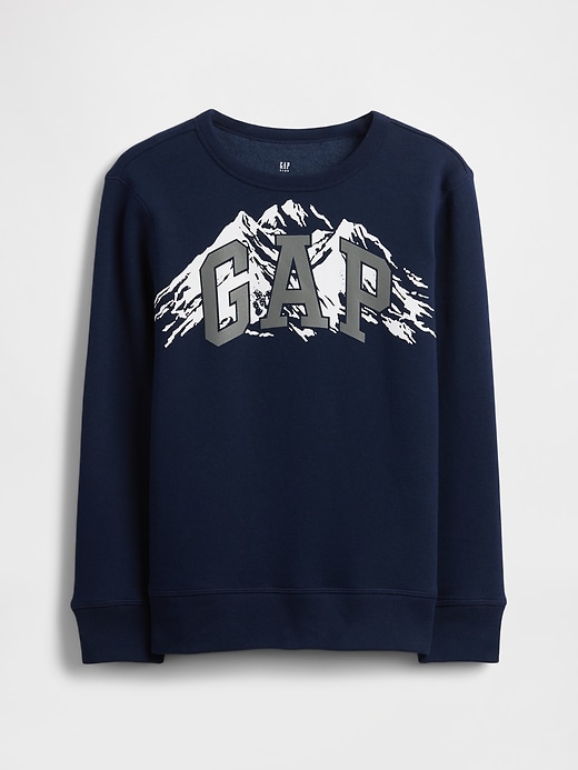 Image number 2 showing, Kids Graphic Logo Sweatshirt