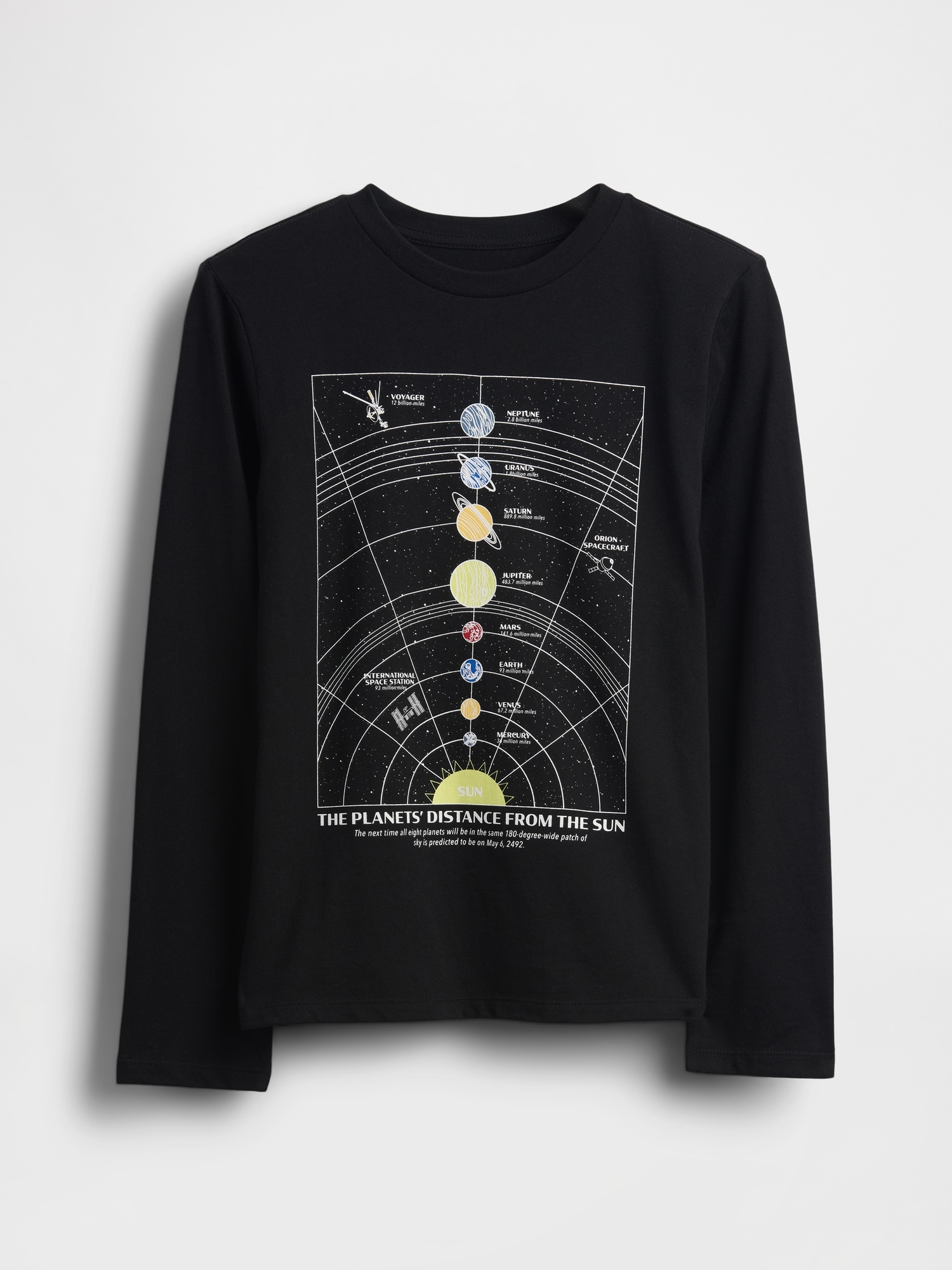 Kids Graphic T-Shirt - Black