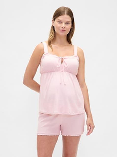 Modal Rib PJ Short Set