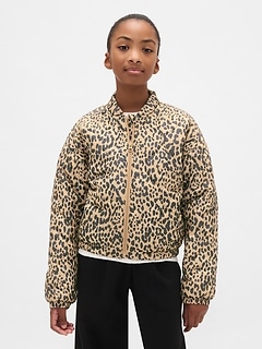 Kids Recycled Lightweight Quilted Puffer Jacket