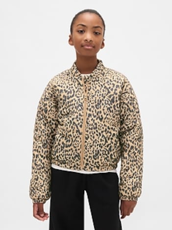 Kids Recycled Lightweight Quilted Puffer Jacket
