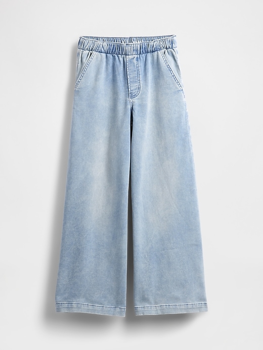 Image number 2 showing, Kids Low Rise Knit Easy Baggy Jeans