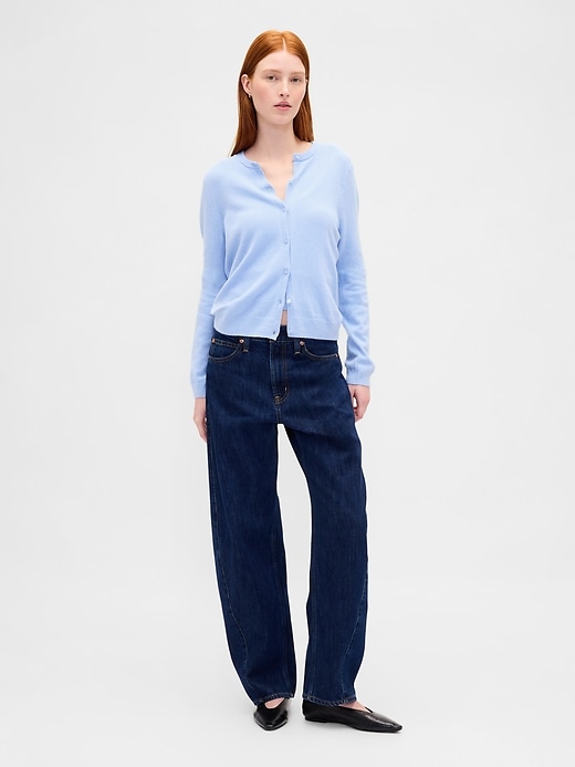 Image number 2 showing, CashSoft Crop Cardigan