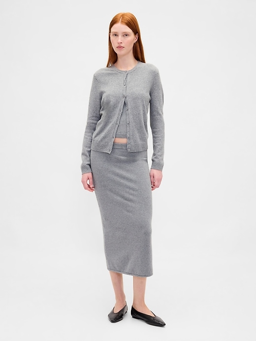 Image number 2 showing, CashSoft Crop Cardigan