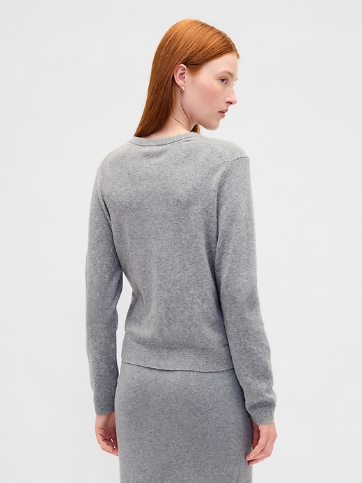 Image number 3 showing, CashSoft Crop Cardigan