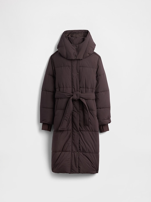Image number 5 showing, Belted Puffer Coat